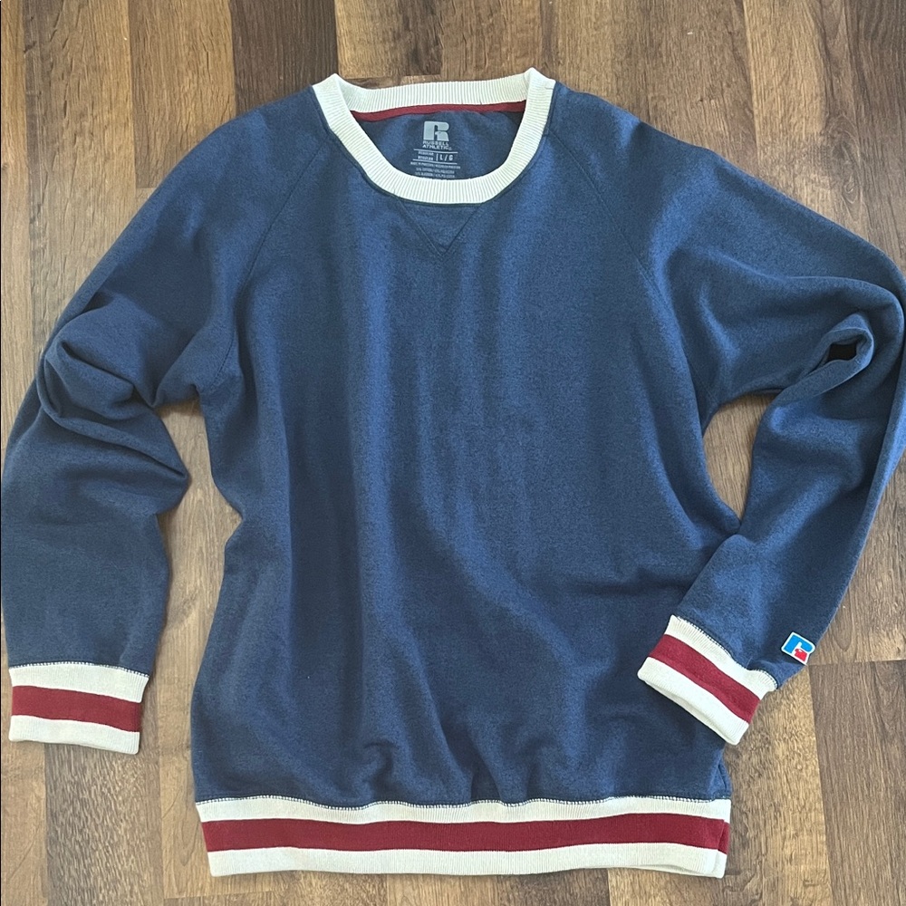 Russell Athletic Retro Vintage Style Sweatshirt Size Large